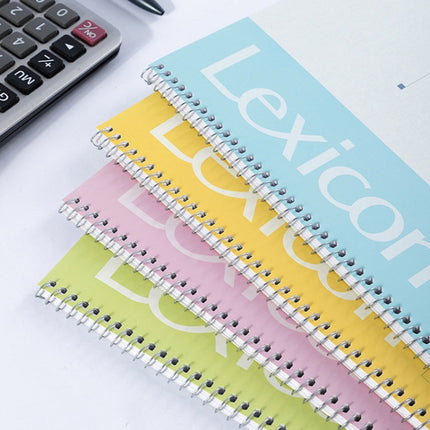 Deli 7688 A4 60-pages Spiral Bound Notebook Live Page Office Business Notepad