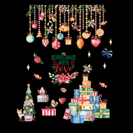 Christmas Window Decoration Poster Santa Claus Elk Snowflake Glass Wall Stickers, SD-01 45x60cm, SD-02 45x60cm, SD-03 30x90cm, SD-05 30x90cm, SD-12 30x90cm, SD-2203 30x45cm, SD-2204 30x45cm, SD-2205 30x45cm, SD-2206 45x60cm, SD-2207 45x60cm������������...