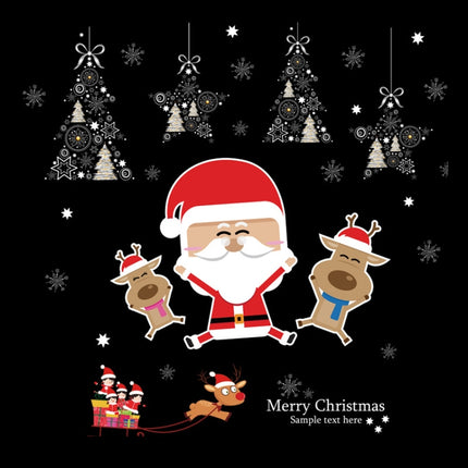 Christmas Window Decoration Poster Santa Claus Elk Snowflake Glass Wall Stickers, SD-01 45x60cm, SD-02 45x60cm, SD-03 30x90cm, SD-05 30x90cm, SD-12 30x90cm, SD-2203 30x45cm, SD-2204 30x45cm, SD-2205 30x45cm, SD-2206 45x60cm, SD-2207 45x60cm������������...