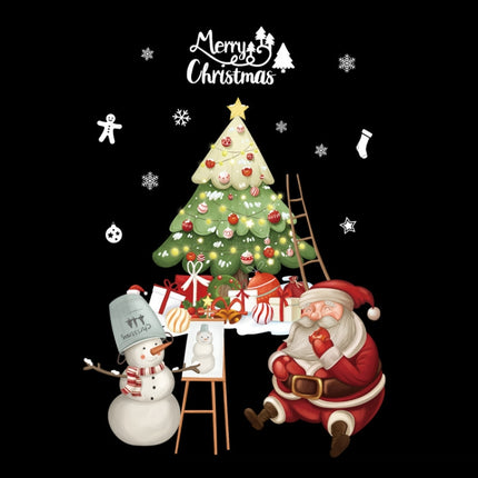 Christmas Window Decoration Poster Santa Claus Elk Snowflake Glass Wall Stickers, SD-01 45x60cm, SD-02 45x60cm, SD-03 30x90cm, SD-05 30x90cm, SD-12 30x90cm, SD-2203 30x45cm, SD-2204 30x45cm, SD-2205 30x45cm, SD-2206 45x60cm, SD-2207 45x60cm������������...