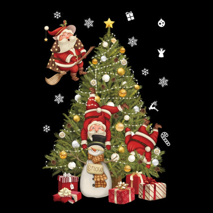 Christmas Window Decoration Poster Santa Claus Elk Snowflake Glass Wall Stickers, SD-01 45x60cm, SD-02 45x60cm, SD-03 30x90cm, SD-05 30x90cm, SD-12 30x90cm, SD-2203 30x45cm, SD-2204 30x45cm, SD-2205 30x45cm, SD-2206 45x60cm, SD-2207 45x60cm������������...