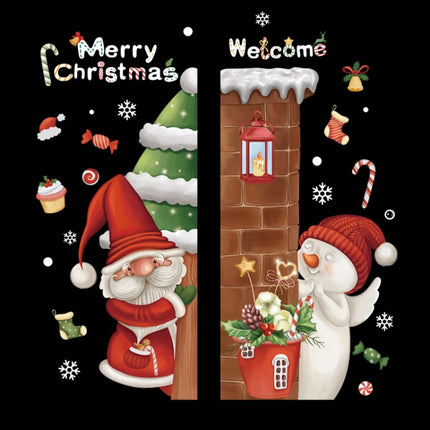 Christmas Window Decoration Poster Santa Claus Elk Snowflake Glass Wall Stickers, SD-01 45x60cm, SD-02 45x60cm, SD-03 30x90cm, SD-05 30x90cm, SD-12 30x90cm, SD-2203 30x45cm, SD-2204 30x45cm, SD-2205 30x45cm, SD-2206 45x60cm, SD-2207 45x60cm������������...