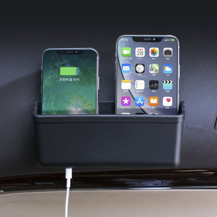 SHUNWEI SD-1138 Car Coin Storage Box Suspension Car Mobile Phone Placed Box, SD-1138