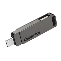 Lenovo Thinkplus MU110 USB3.2+Type-C Dual Interface Rotation Flash Drive, 32GB, 64GB, 128GB, 256GB, 512GB