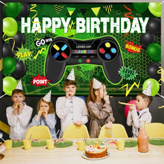 180x110cm Game Console Theme Birthday Background Birthday Party Decoration Banner