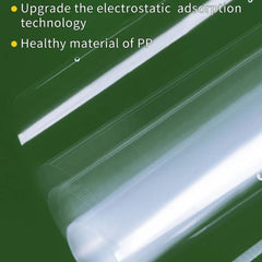 Latex Paint Wall Decoration Static Stickers Children Room Home Self-adhesive Wall Stickers Static Wall Protection Film, 45cmx5m