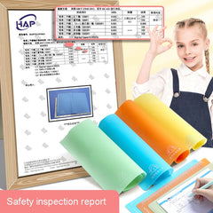 YAOJIE Non-Slip Exam Pad Student Stationery Drawing Writing Soft Board Office Writing Mat, A3 White, A3 Pink, A3 Blue, A4  White, A4 Pink, A4 Blue