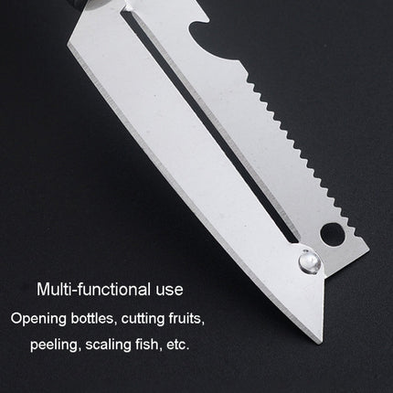 Multifunctional Stainless Steel Paring Knife Household Fruit And Vegetable Scraper Bottle Opener