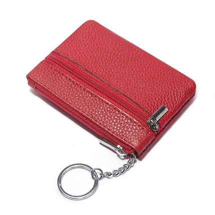 HUMERPAUL WX2010 Ladies Leather Mini Wallet Portable Coin Purse And Card Holder