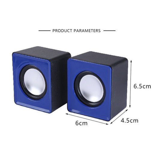101TD 2 In 1 Mini Small Audio USB Cable Computer Speakers