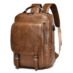 WEIXIER B677 Large Capacity Waterproof Business Backpack with USB Charging Hole