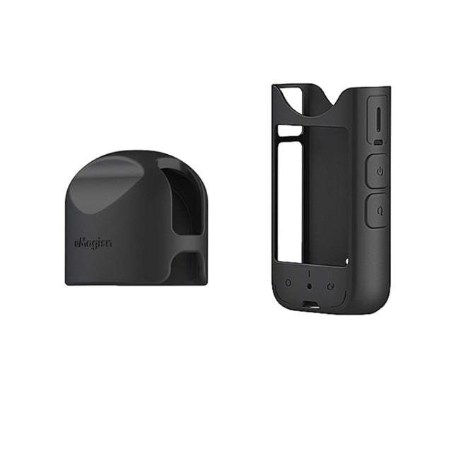 For Insta360 X3 AMagisn Protective Camera Accessories, Lens Guard, Silicone Case, Lens Guard+Case