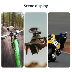 For Insta360 GO 3 AMagisn Silicone Case Camera Protective Accessories, Vertical Black