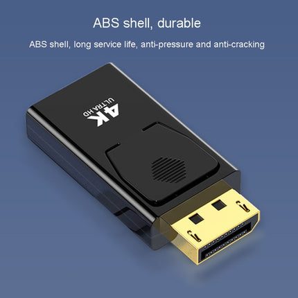 JINGHUA DP Male To HDMI Female Adapter Video Audio Connector, 1080P Universal Version, 4K Universal Version