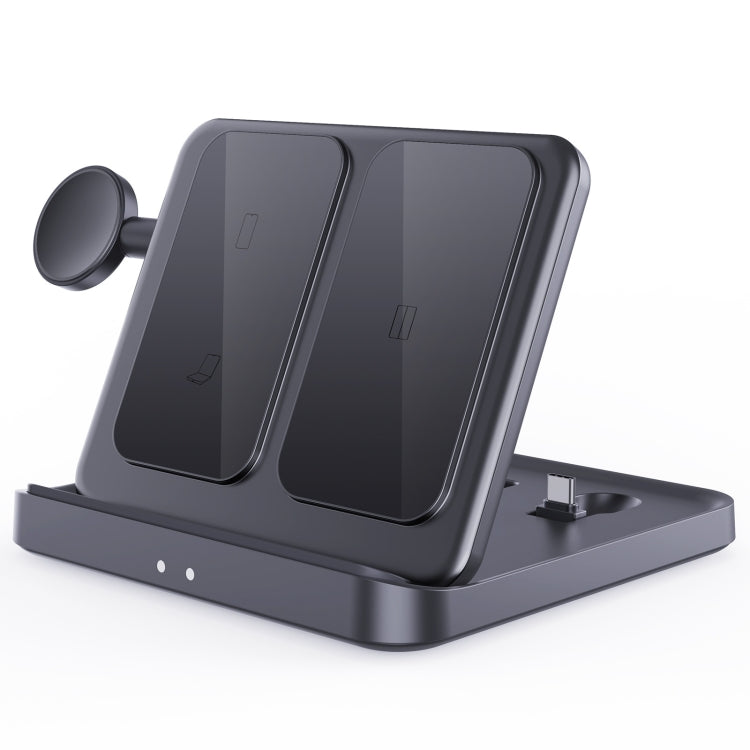 3 In 1 Wireless Charger For Samsung Galaxy Z Fold Mobile Phone Earphones & Smart Watches, F16A