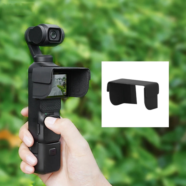 For DJI Osmo Pocket 3 BRDRC Sunshade Hood Light Weight Screen Shade