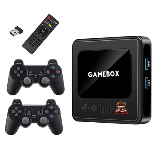 G10 GAMEBOX TV Box Dual System Wireless Android 3D Home 4K HD Game Console Support PS1 / PSP, 64G 30,000+ Games (Black), 128G 40,000+ Games (Black), 256G 60,000+ Games (Black), 64G 30,000+ Games (White), 128G 40,000+ Games (White)����������������������...