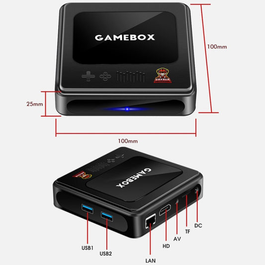 G10 GAMEBOX TV Box Dual System Wireless Android 3D Home 4K HD Game Console Support PS1 / PSP, 64G 30,000+ Games (Black), 128G 40,000+ Games (Black), 256G 60,000+ Games (Black), 64G 30,000+ Games (White), 128G 40,000+ Games (White)����������������������...
