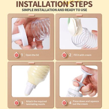 Home Cookie Maker Multifunctional Framer Baking Set, 8 In 1