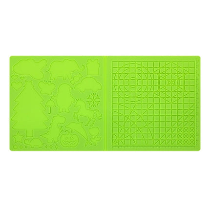 3D Printing Pen Copy Silicone DIY Painting Template Mat, Blue, Green, Transparent, Blue Large, Green Large, Transparent Large