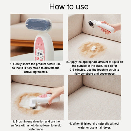 Imakara Fabric Dry Cleaner Fabric Cushion And Carpet Cleaner With Brush