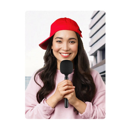 Microphone Interview Handle For DJI Mic / Moma / Rode Wireless Go / Relacart