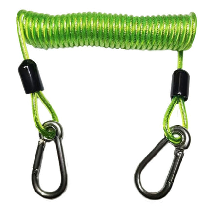 304 Stainless Steel Diving Camera Anti-lost Strap Motorcycle Anti-theft Rope, Random Color Delivery