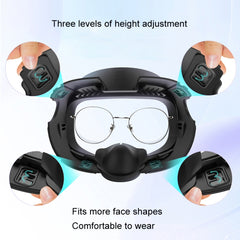 AMVR Q3FC1 For Meta Quest3 Mask Ice Silk Breathable Leather Material