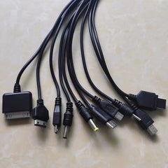 10 In 1 Multifunction USB Charging Cable For IPhone / PSP / Camera / Nokia / HTC / LG / Samsung