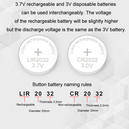 4.2V LIR2032/2450 Button Battery Universal Charger, RSC-X2-2 White, RSC-X2-2 Black