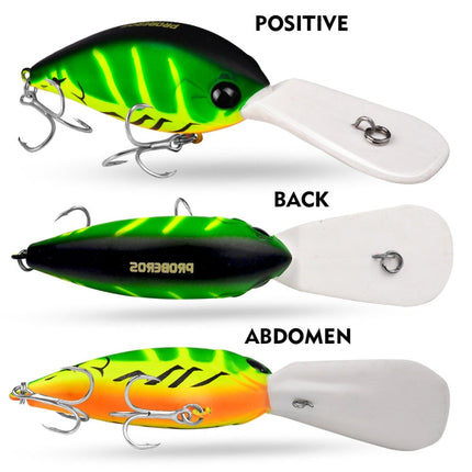 PROBEROS DW574 Bait Floating Rock Plastic Lure Small Fatty Fish Fake Bait Fishing Tackle