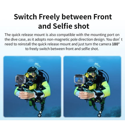 aMagisn Horizontal and Vertical Shooting Dive Shell 60m Waterproof Shell Accessories, For Insta360 Ace