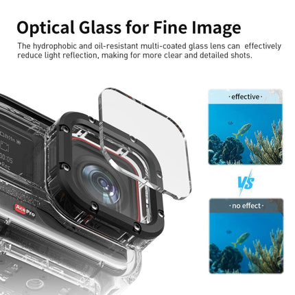 aMagisn Horizontal and Vertical Shooting Dive Shell 60m Waterproof Shell Accessories