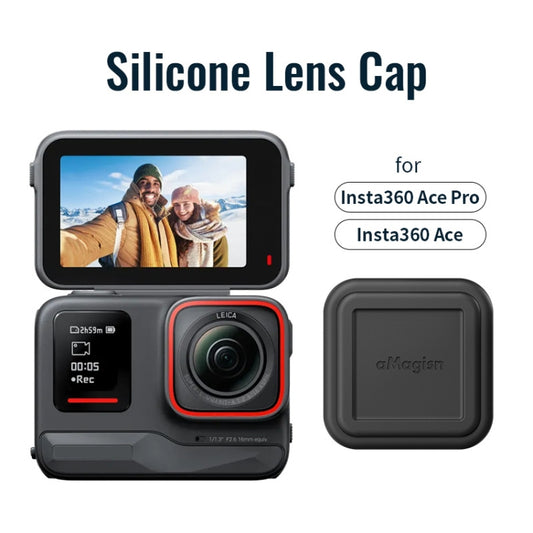 aMagisn Silicone Lens Cap Protective Cover Sports Camera Accessories
