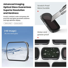 For DJI Osmo Pocket 3 aMagisn HD Double Sided Coated Filters Sports Camera Protective Goggles