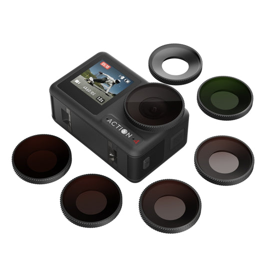For DJI Osmo Action 5 Pro / 4 AMagisn Waterproof Filter Sports Camera Accessories