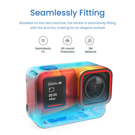 For Insta360 Ace Pro aMagisn Body Sticker Sports Camera Accessories