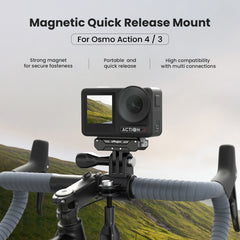 For DJI Osmo 360 / Action 5 Pro / Action 4 / Action 3 aMagisn Magnetic Fast Disassembly Motion Camera Accessories