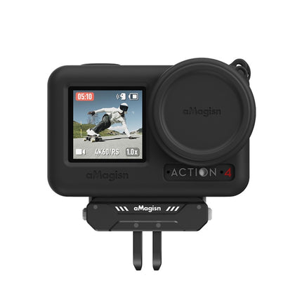 For DJI Osmo 360 / Action 5 Pro / Action 4 / Action 3 aMagisn Magnetic Fast Disassembly Motion Camera Accessories