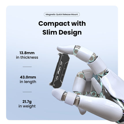 For DJI Osmo 360 / Action 5 Pro / Action 4 / Action 3 aMagisn Magnetic Fast Disassembly Motion Camera Accessories