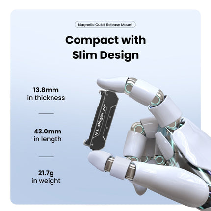 For DJI Osmo 360 / Action 5 Pro / Action 4 / Action 3 aMagisn Magnetic Fast Disassembly Motion Camera Accessories
