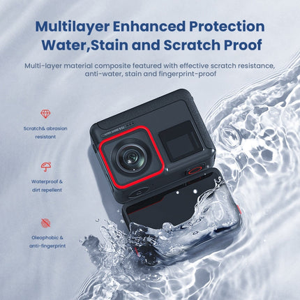 For Insta360 ACE aMagisn Tempered Film Protective Stickers Sports Camera Accessories