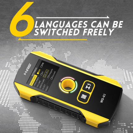 FNIRSI Multifunctional Wall Wire And Metal Rebar Detector, WD-02