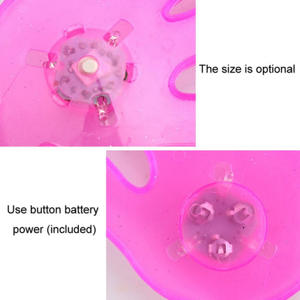 2pcs Luminous Clap Slap Palm Flash Cheering Event Props, Random Color Delivery, 24cm, 28cm