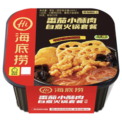 Haidilaohotpot Self-cooking Hot Pot Convenient and Delicious Instant Food, 435g Spicy Tender Beef, 435g Crispy Beef Tripe, 365g Tomato Beef Brisket, 400g Spicy Vegetarian, 275g Tomato Crispy Meat, 275g Spicy Crispy Meat, 272g Spicy Meatballs�����������...