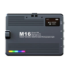 Rechargeable Pocket Light Mini Photography Light LED Outdoor Shooting Supplementary Light, Desiontal M15 3 Color Temperature, Desiontal M16 RGB