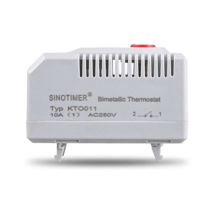 SINOTIMER Small Mechanical Temperature Regulator Control Panel Thermostat, KTO011, KTS011