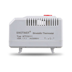 SINOTIMER Small Mechanical Temperature Regulator Control Panel Thermostat, KTO011, KTS011, ZR011