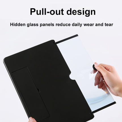 Pull-Out Folding Phone Screen Amplifier HD Anti-Blue Light Magnifying Glass