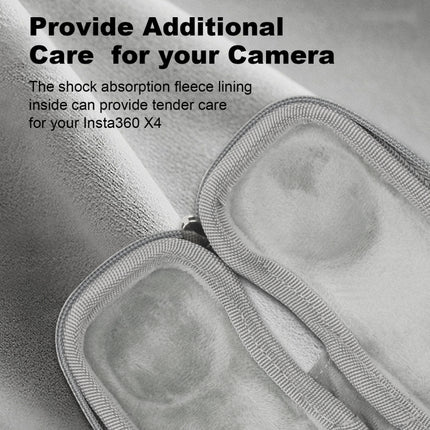 For Insta360 X4 aMagisn Storage Bag  Anti-scratch Carry Case, Body Bag